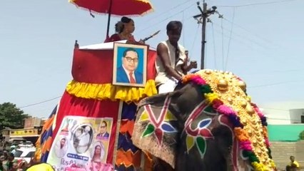 यहां घुड़चढ़ी नहीं करने देते ऊंची जाति के लोग, दलित पिता ने हाथी पर निकाली बेटी की बारात