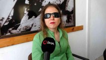Türkiye şampiyonu olan görme engelli sporcu: 
