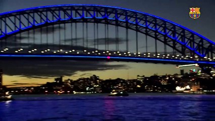 Sydney se tiñe de azulgrana por la visita del FC Barcelona / FCB