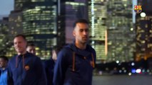 Los jugadores del Barça alucinan en Sydney / FCB