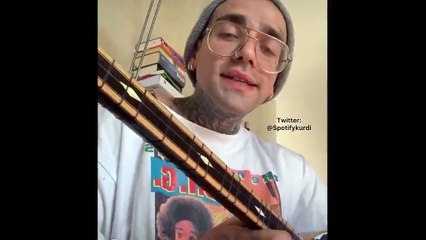 Ezhel Kürtçe Nesrine şarkısını okudu!