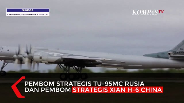 Jet Tempur Rusia-China yang Terbang di Dekat Jepang Bikin Ketar Ketir
