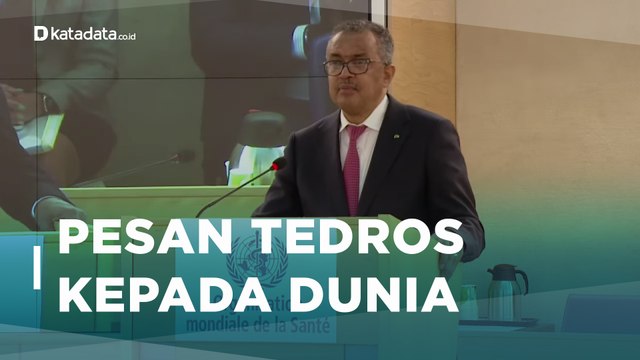 Tedros Adhanom Ghebreyesus Kembali Terpilih Jadi Dirjen WHO