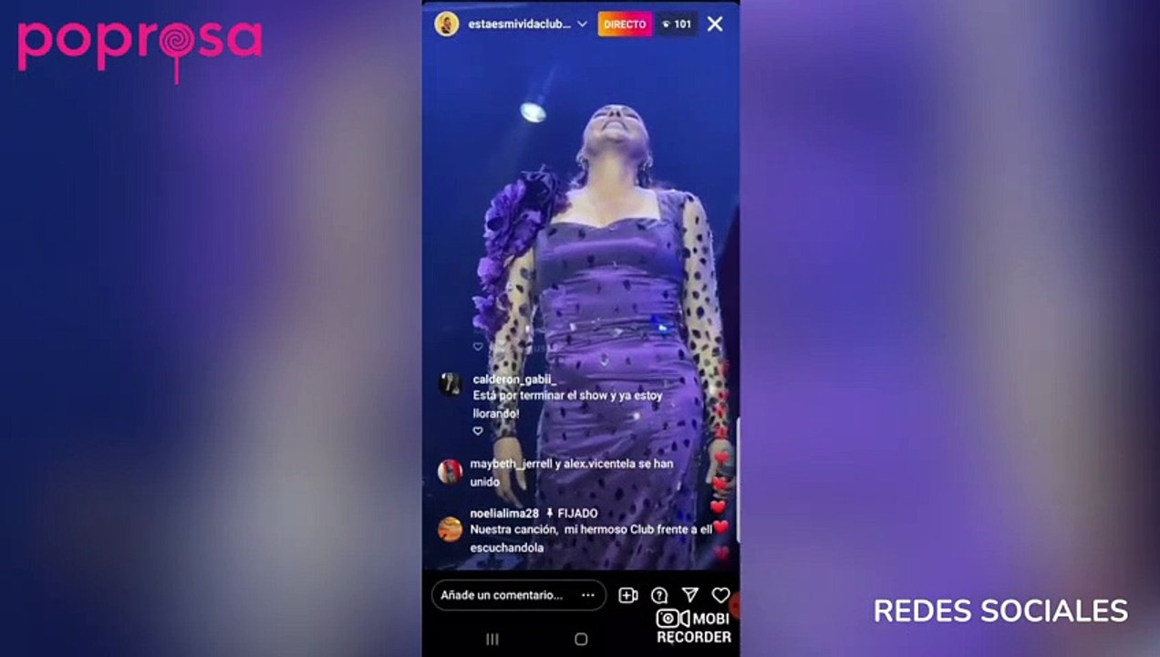 Vídeo del concierto en Buenos Aires con el que Isabel Pantoja ha vuelto a los escenarios