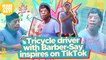Tricycle driver with Barber-Say inspires on TikTok | Make Your Day