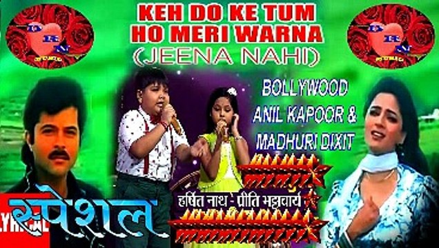 Harshit & Preeti as Superstar Singers are singing keh do ke tum ho meri warna