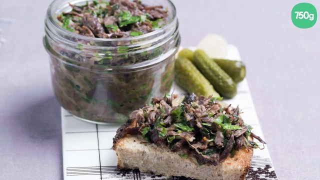 Rillettes de queue de bœuf aux herbes et épices douces