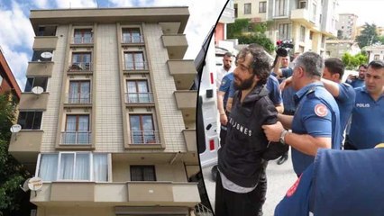 Ataşehir'de dehşet anları! Köpeği bıçaklayıp balkondan atladı