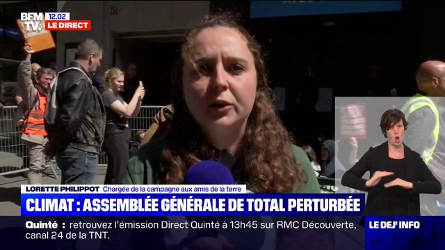 TotalEnergies: la chargée de campagne des Amis de la Terre dénonce des projets incompatibles avec l'accord de Paris