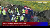 Çorlu tren kazası davasında aileler salonu terk etti