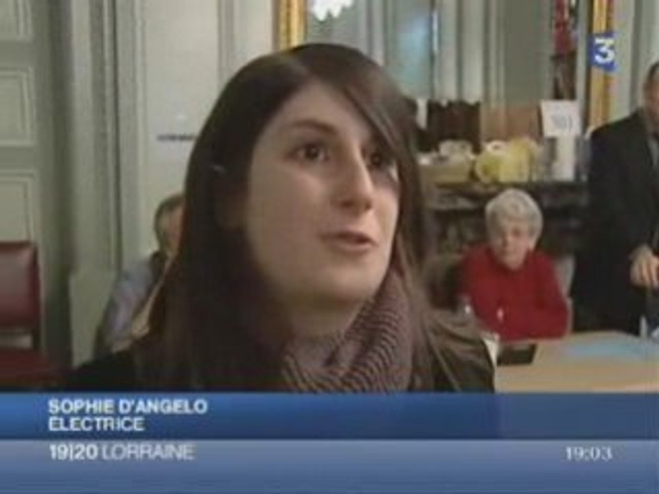 Soph sur France 3 - Election municipale Metz 2008