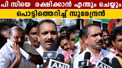 PC Georgeന് എല്ലാ വിധ പിന്തുണയും ഉണ്ട്, K Surendran പറയുന്നു