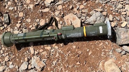 Pençe-Kilit operasyonu'nda İsveç yapımı tanksavar ele geçirildi