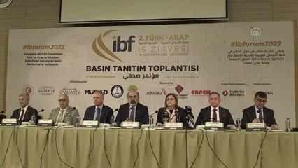 GAZİANTEP - IBF 2. Türk-Arap İş Zirvesi'nin tanıtım toplantısı yapıldı