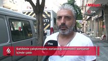 Sahibinin çalıştırmakta zorlandığı otomobili saniyeler içinde çaldı