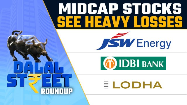 Sensex loses 303 points in trade, midcap stocks see heavy losses | Oneindia News