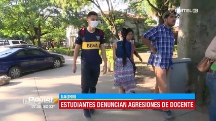 Estudiante se suma a denuncia contra docente que dijo "Hasta vómito me da saber qué estás en clase"