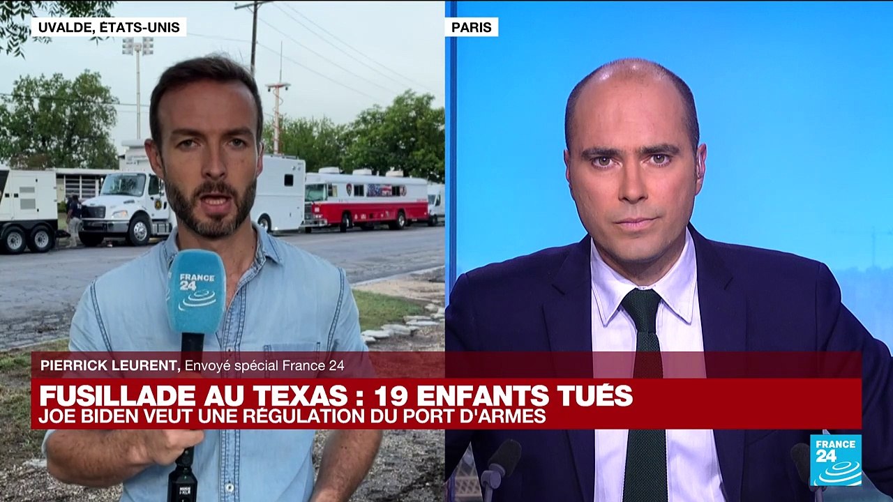 Fusillade au Texas : Joe Biden veut une régulation du port d'armes