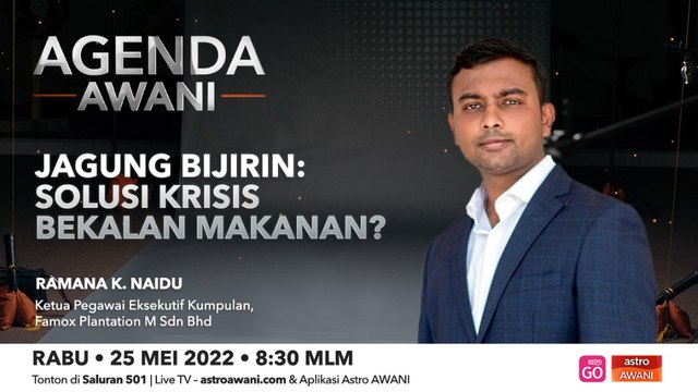 Agenda AWANI: Jagung Bijirin I Solusi krisis bekalan makanan?