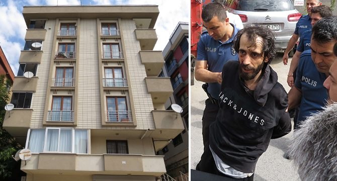 2. kattan atlayıp dehşet saçtı! Komşusuna saldırıp, köpeği bıçakladı