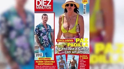 Paz Padilla se escapa con un amigo a las playas de Cádiz