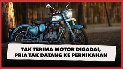 Gara-gara Motor Kesayangan Digadaikan, Mempelai Pria Ogah Datang ke Pernikahannya Sendiri