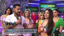 Karely habla de la quimioterapia que regaló en redes sociales