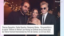 Elodie Bouchez : Très rare photo avec son mari Thomas Bangalter (Daft Punk) à Cannes !