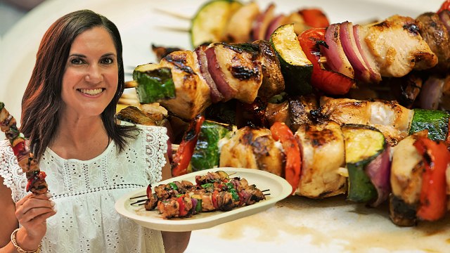 How to Grill Perfect Kebabs | Yummy Honey Chicken Kebabs