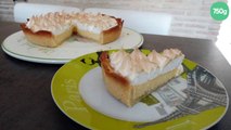 Tarte au citron meringuée au lait concentré sucré