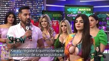Karely habla de la quimioterapia que regaló en redes sociales
