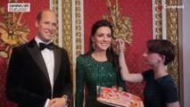 تصاویری از تندیس‌های ۷ عضو ارشد خاندان سلطنتی بریتانیا در لندن