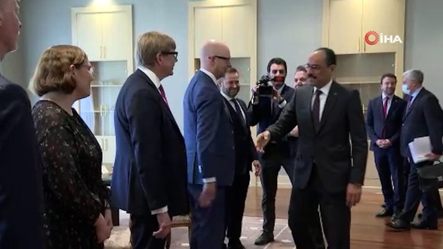 İsveç ve Finlandiya heyetleriyle görüşmeler sona erdi