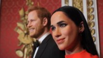 Harry e Meghan (di cera), finalmente riuniti alla famiglia reale
