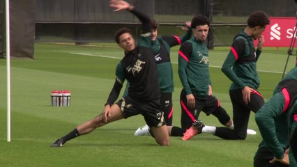 Liverpool training ahead of Real Madrid Champions League final part 2