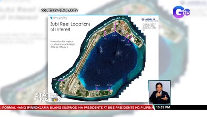 China, nagtayo ng mga bagong istraktura sa Subi Reef | SONA