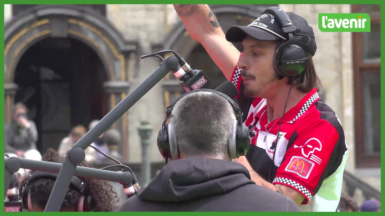 Planète Rap débarque sur la Grand Place de Bruxelles pour présenter le nouvel album de Roméo Elvis