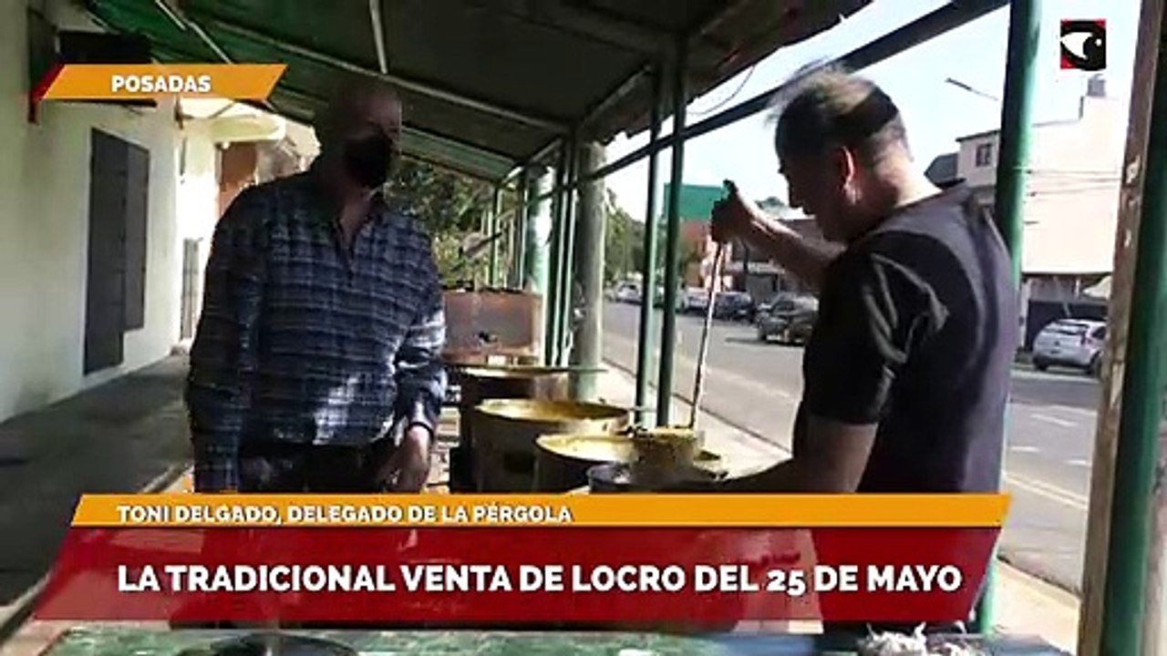 La tradicional venta de locro del 25 de mayo (TD)