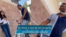 Difunden video en TikTok de sujeto amenazando a mujeres con un cutter en Culiacán, Sinaloa