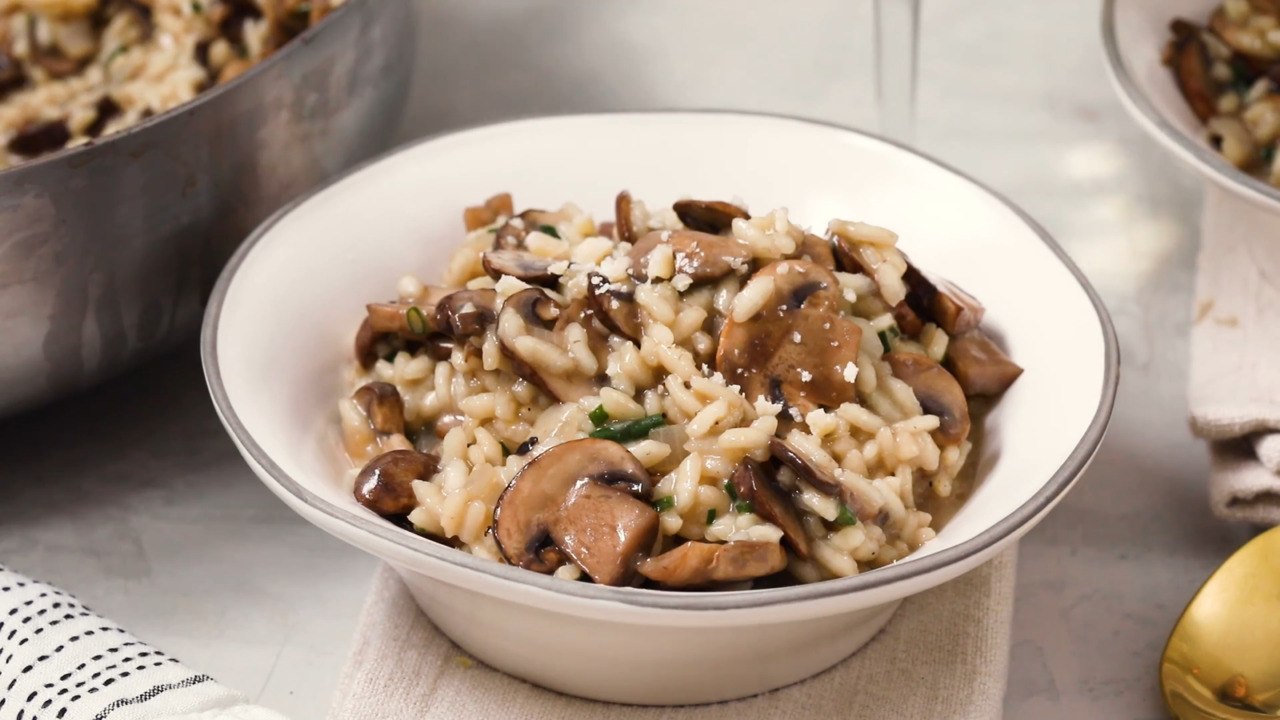 How to Make Gourmet Mushroom Risotto