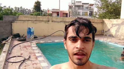 Going To Swimming Pool 
