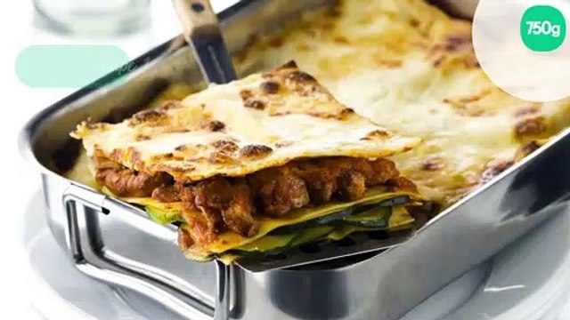 Lasagnes d'agneau aux courgettes