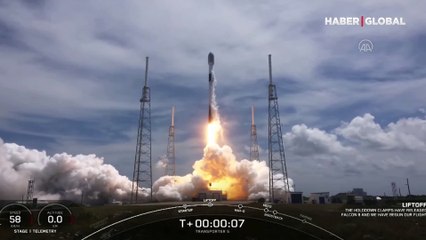 Türkiye'nin ilk ticari uydusu Plan-S, uzaya fırlatıldı