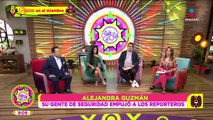 Alejandra Guzmán huye al ser cuestionada sobre supuesta denuncia en su contra