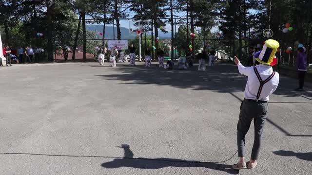 Çocuk evleri sitesinde kalan çocuklar için Bahar şenliği düzenlendi