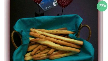 Les grissini, spécialité piemontaise