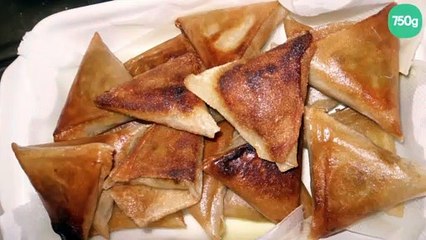 Samossa poulet curry