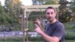 Guy Builds Amazing DIY Garden Arbor Trellis In His Backyard