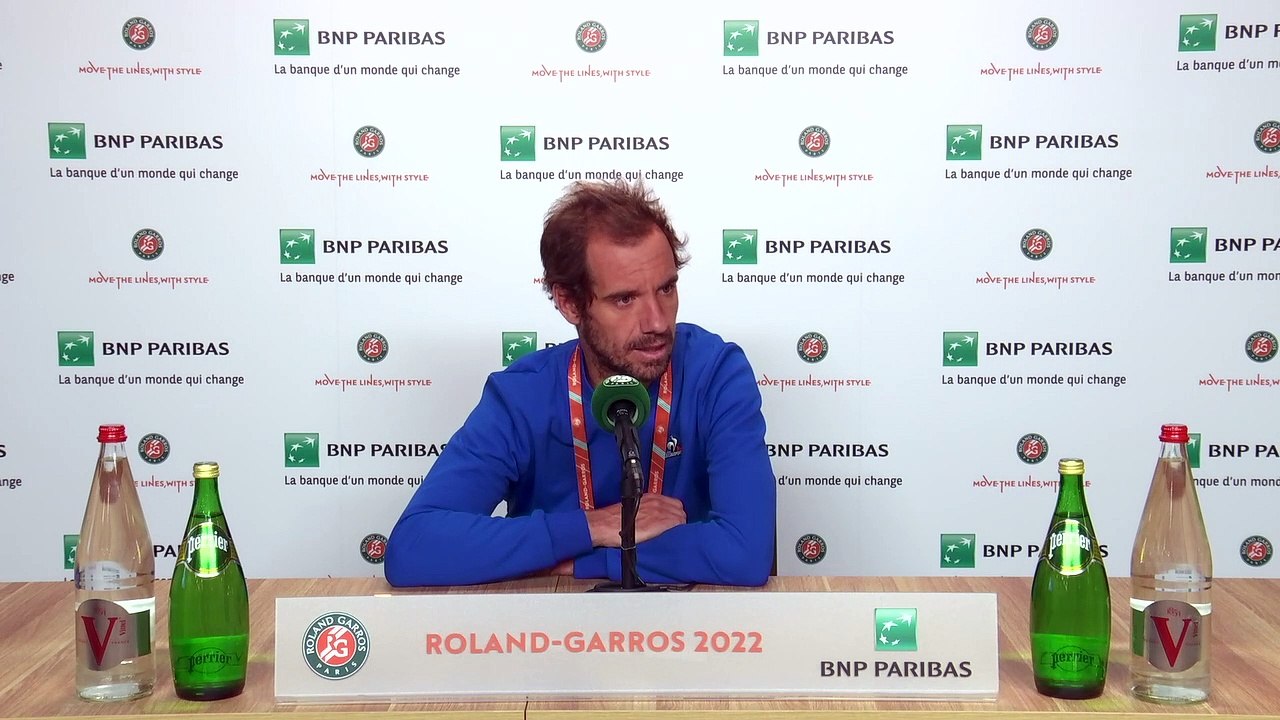 Roland-Garros 2022 - Richard Gasquet : "Non, ce n'était pas mon dernier Roland-Garros, je suis quasi sûr que je serai là l'année prochaine !"