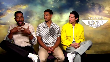 Top Gun's Jay Ellis, Greg 'Tarzan' Davis & Danny Ramirez Are ICONS?!
